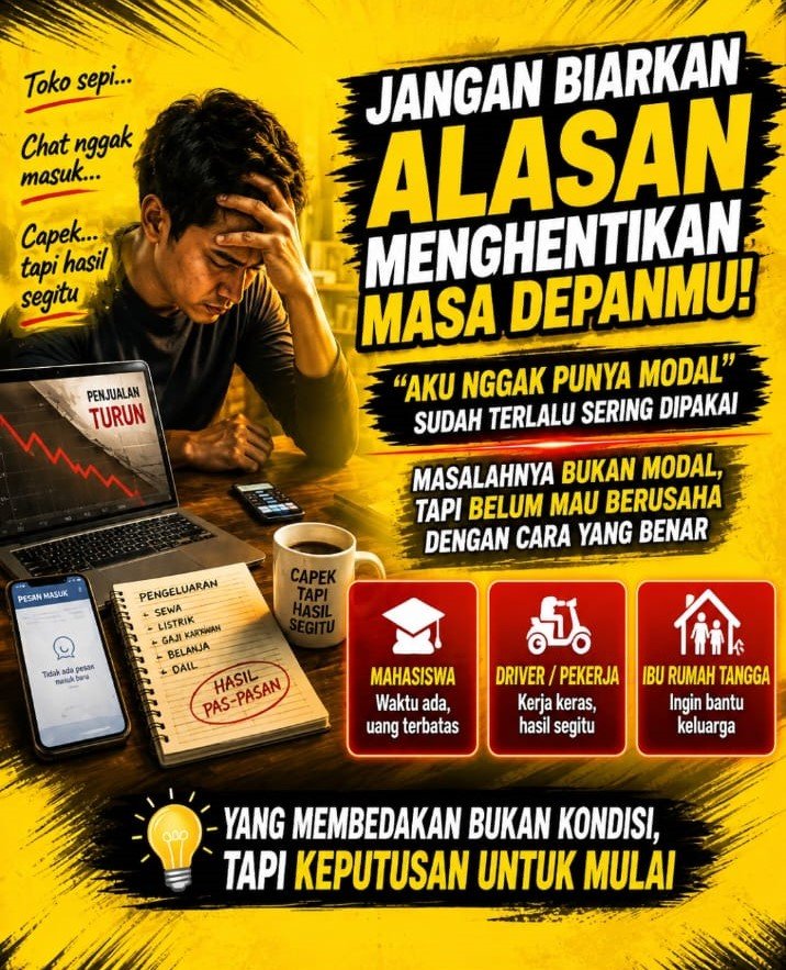 Tanpa Sistem Hidup Terasa Berat